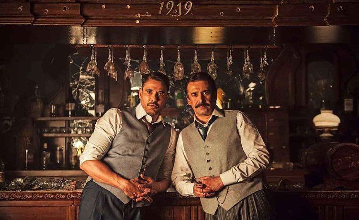 من كواليس تصوير فيلم كيرة والجن - الصورة من حساب كريم عبد العزيز على انستغرام