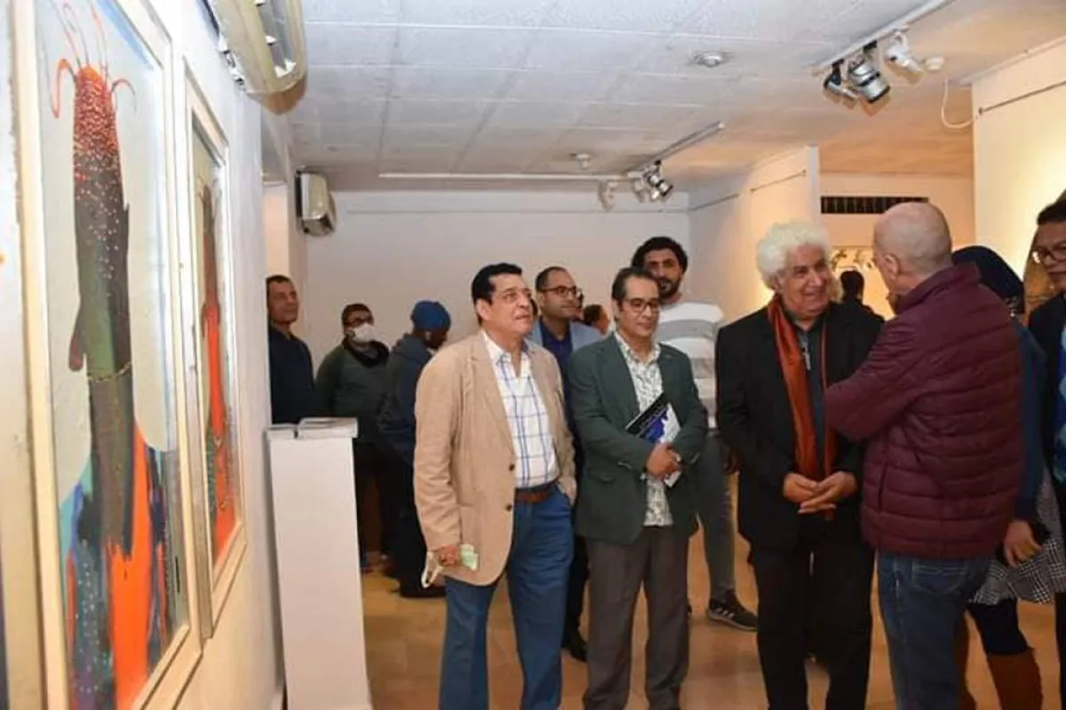 معرض (مصرف كُفت من حكاوي الطفولة) وملامحه الأسطورية  