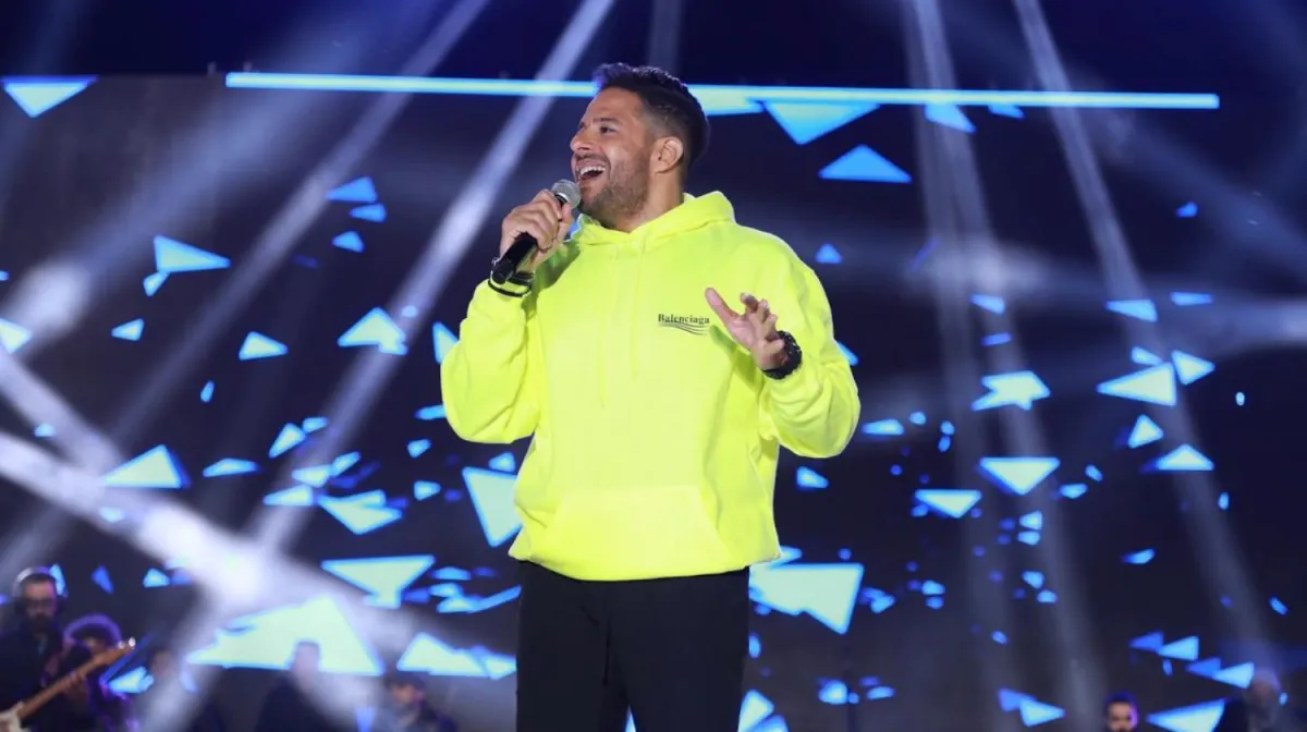 محمد حماقي- الصورة من حسابه على الانستغرام