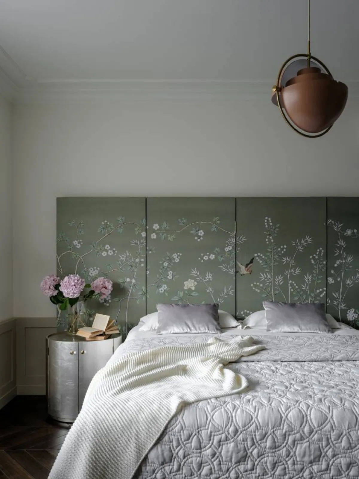 النمط الصيني قد يحلّ في المنازل الحديثة عن طريق ورق الجدران 