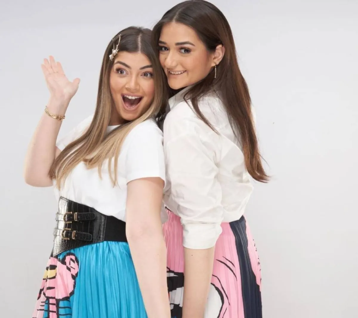 ليلى زاهر وشقيقتها ملك - الصورة من حسابها على انستغرام