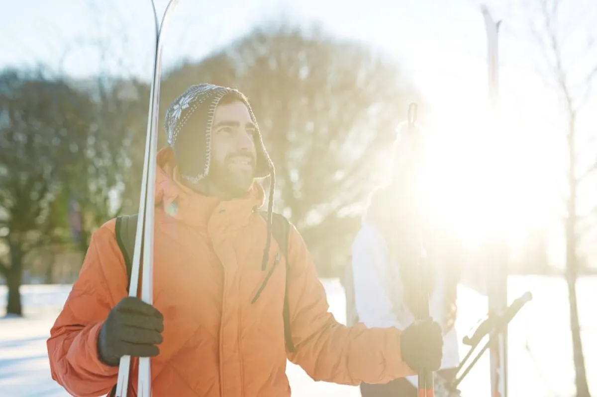 التزلج على الثلوج داخل الوجهة السياحية