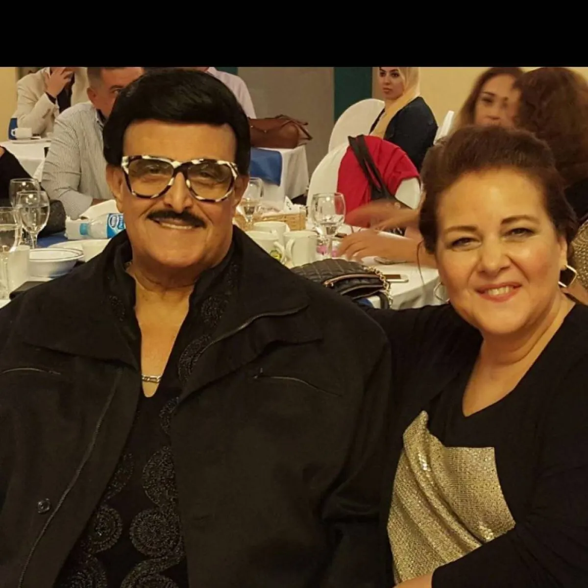 دلال وسمير رحمهما الله - الصورة من حساب إيمي على انستغرام