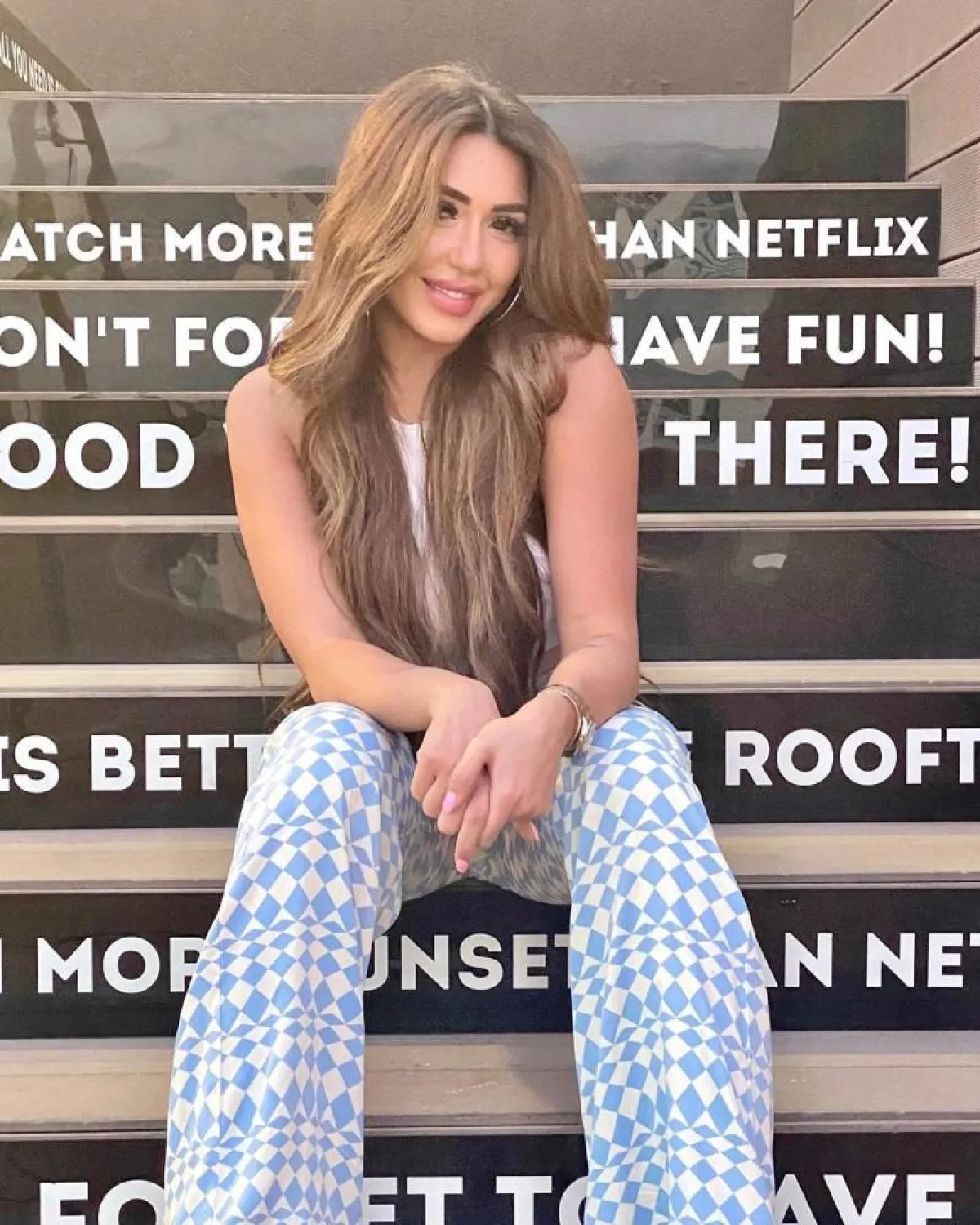 سارة سلامة - الصورة من حسابها على انستغرام