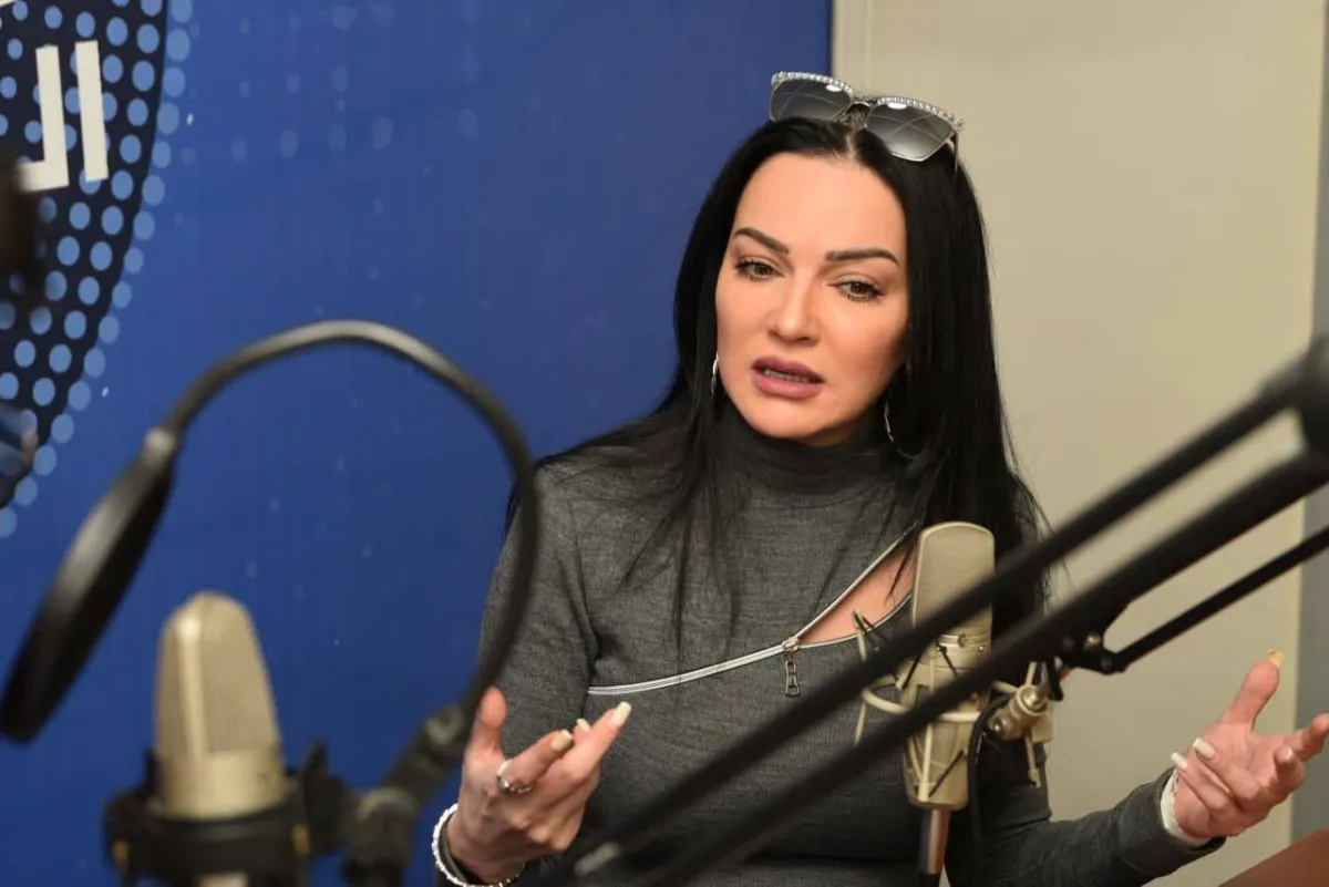 صفاء سلطان - الصورة من إذاعة المدينة