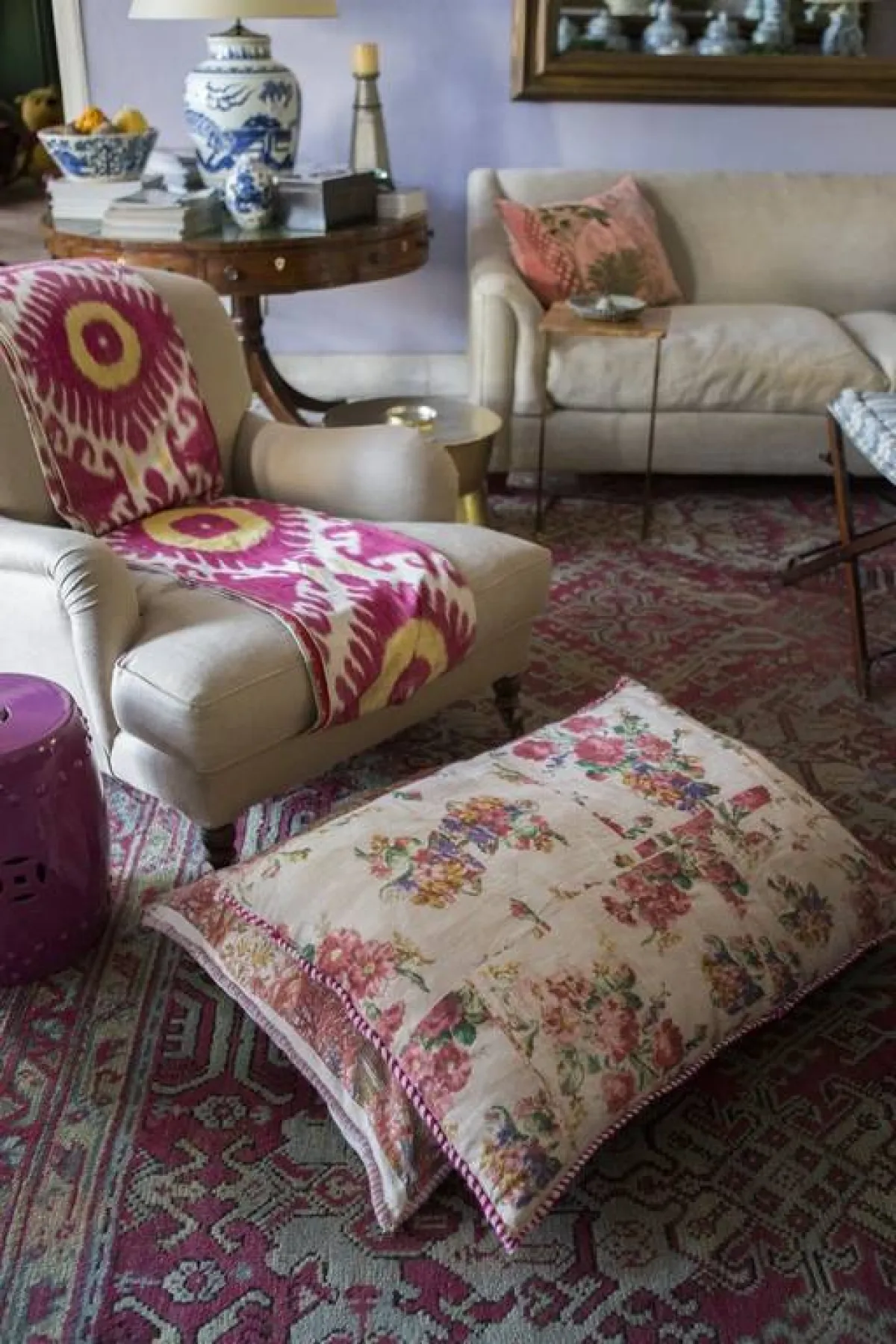 لتصميمات الداخلية المستلّة من منزل الجدّة مريحة