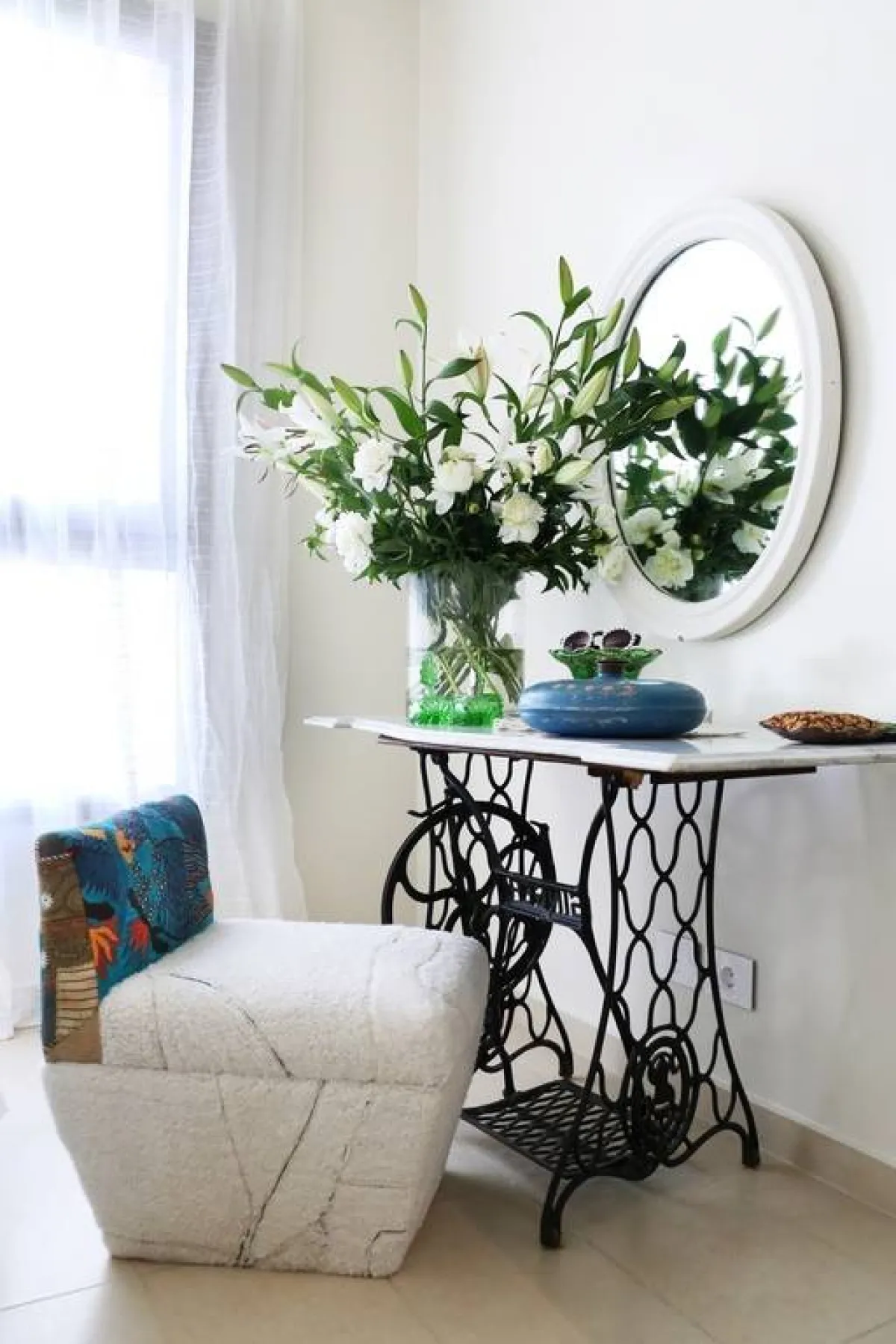 الطبيعة الخضراء "كثيفة" الحضور في منزل الجدّة