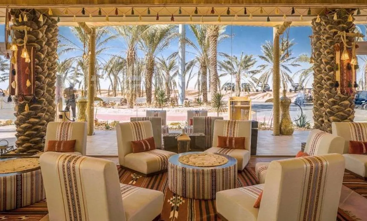 جلسات تجمع ما بين الهدوء والجمال. الصورة من "واس"