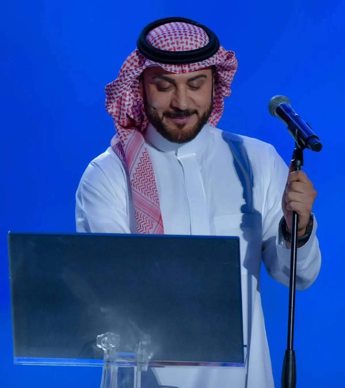 ماجد المهندس يتألق في حفله في موسم الرياض- تصوير- بشير صالح