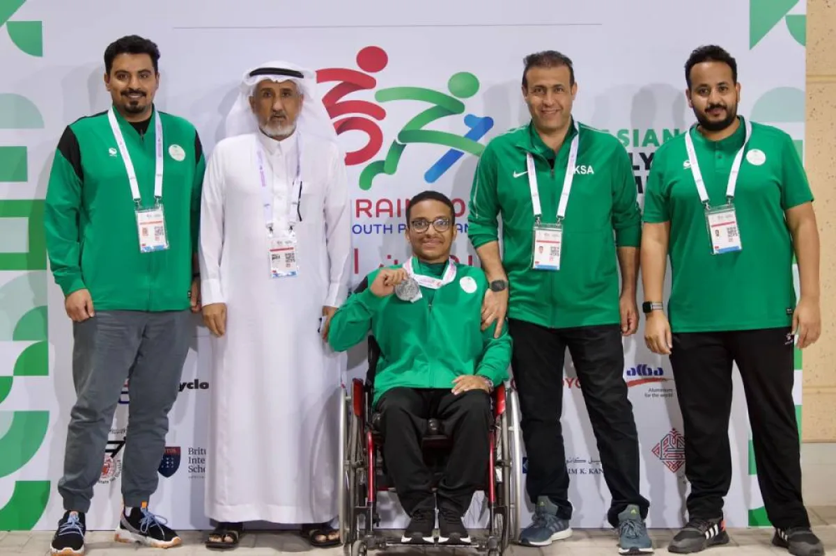 فهد التركي - الصورة من حساب اللجنة البارالمبية السعودية على تويتر