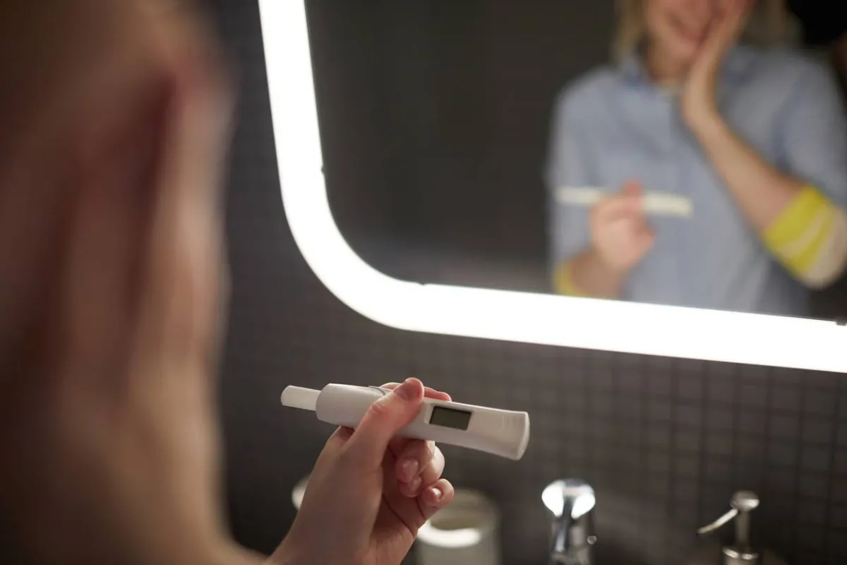 صورة لاختبار الحمل