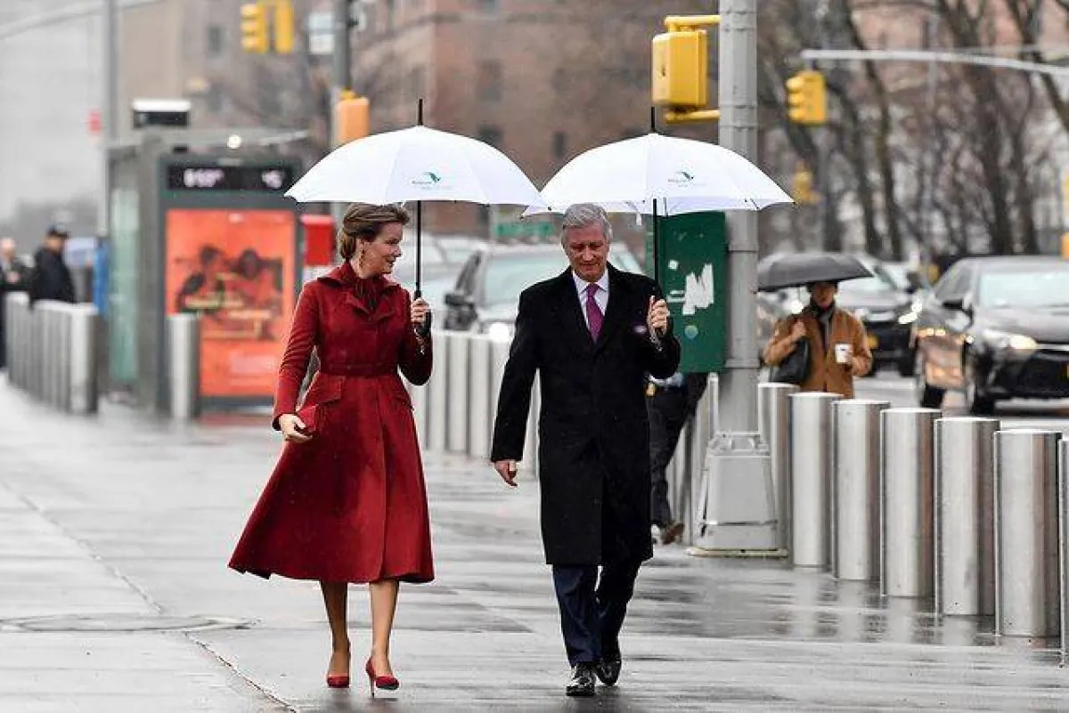 الملك فيليب والملكة ماتيلد- الصورة من حساب Belgian Royal Palace على إنستغرام
