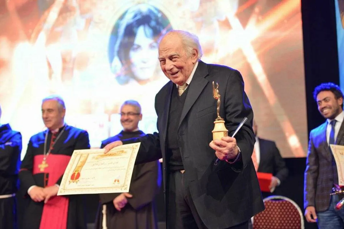 رشوان توفيق - الصورة من حساب المركز الكاثوليكي على الفيس بوك