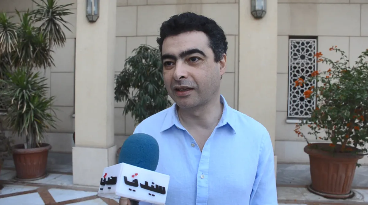 هشام نزيه - الصورة من لقاء هشام نزيه بسيدتي