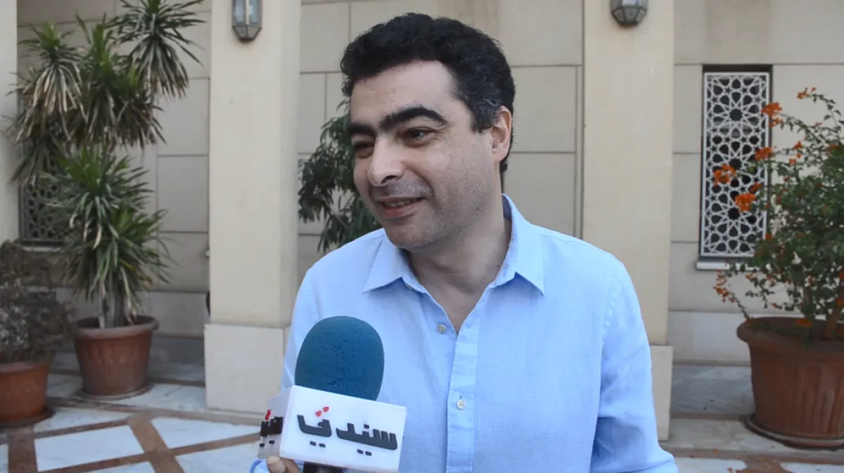 هشام نزيه - الصورة من لقاء هشام نزيه بسيدتي