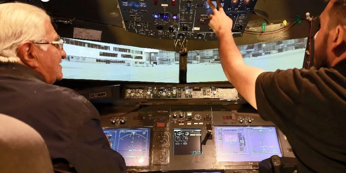 حلم تحقق بعد سنوات. الصورة من وكالة فراس برس بالعربية