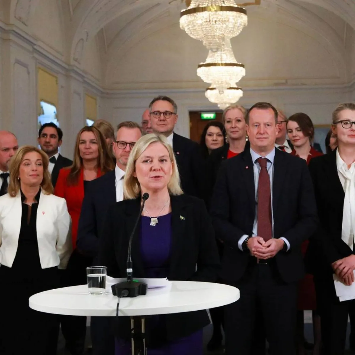  ماجدالينا أندرسون رئيس وزراء الحكومة السويدية