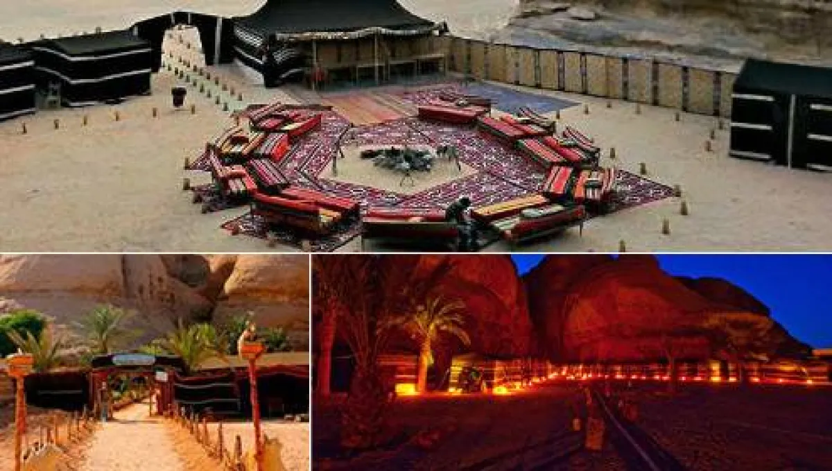 المخيمات السياحية- الصورة من موقع وزارة السياحة السعودية