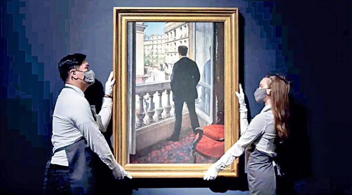 لوحة للرسام جوستاف كايبوت