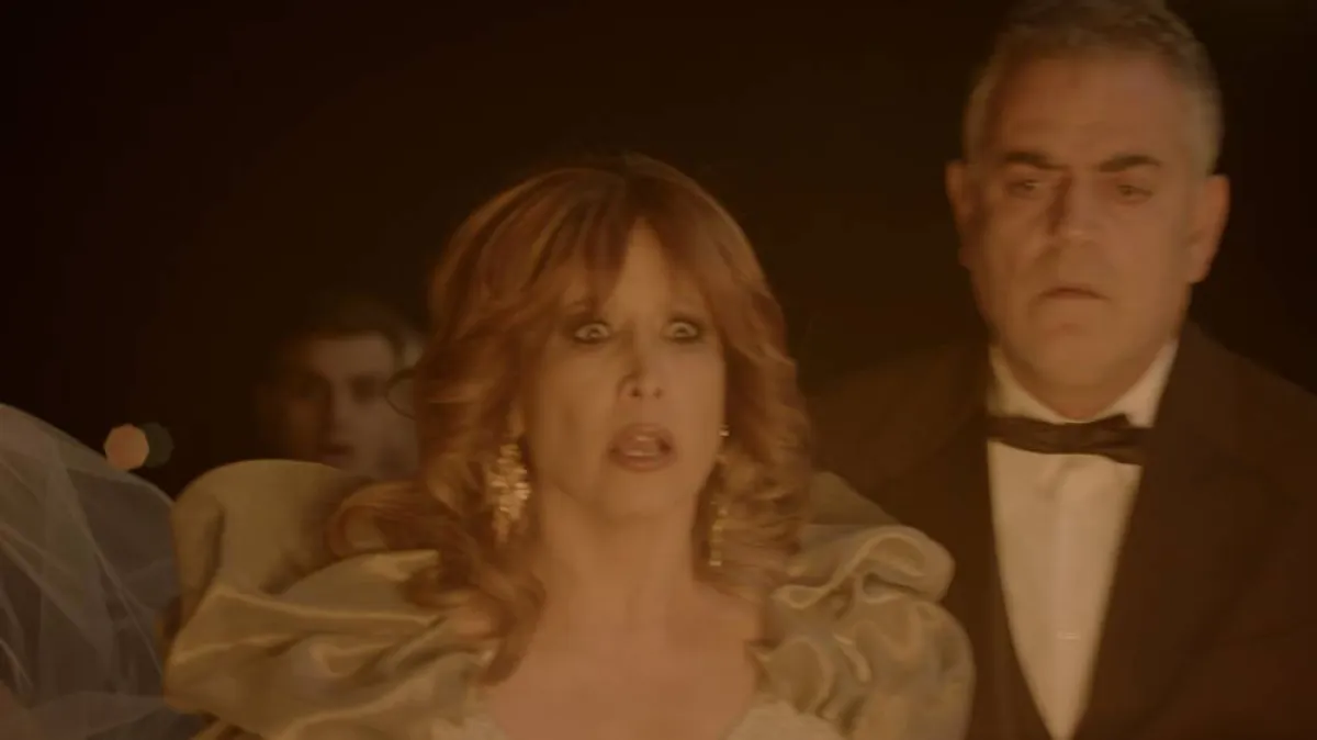 تقلا  شمعون وربيع الزهر- الصورة من المسؤول الإعلامي لمجموعة الـmbc 