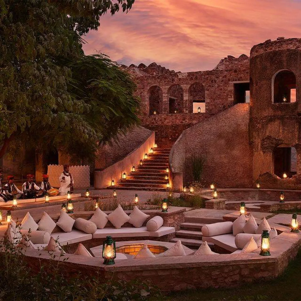 فندق Six Senses Fort - الصورة من حساب الفندق على إنستغرام
