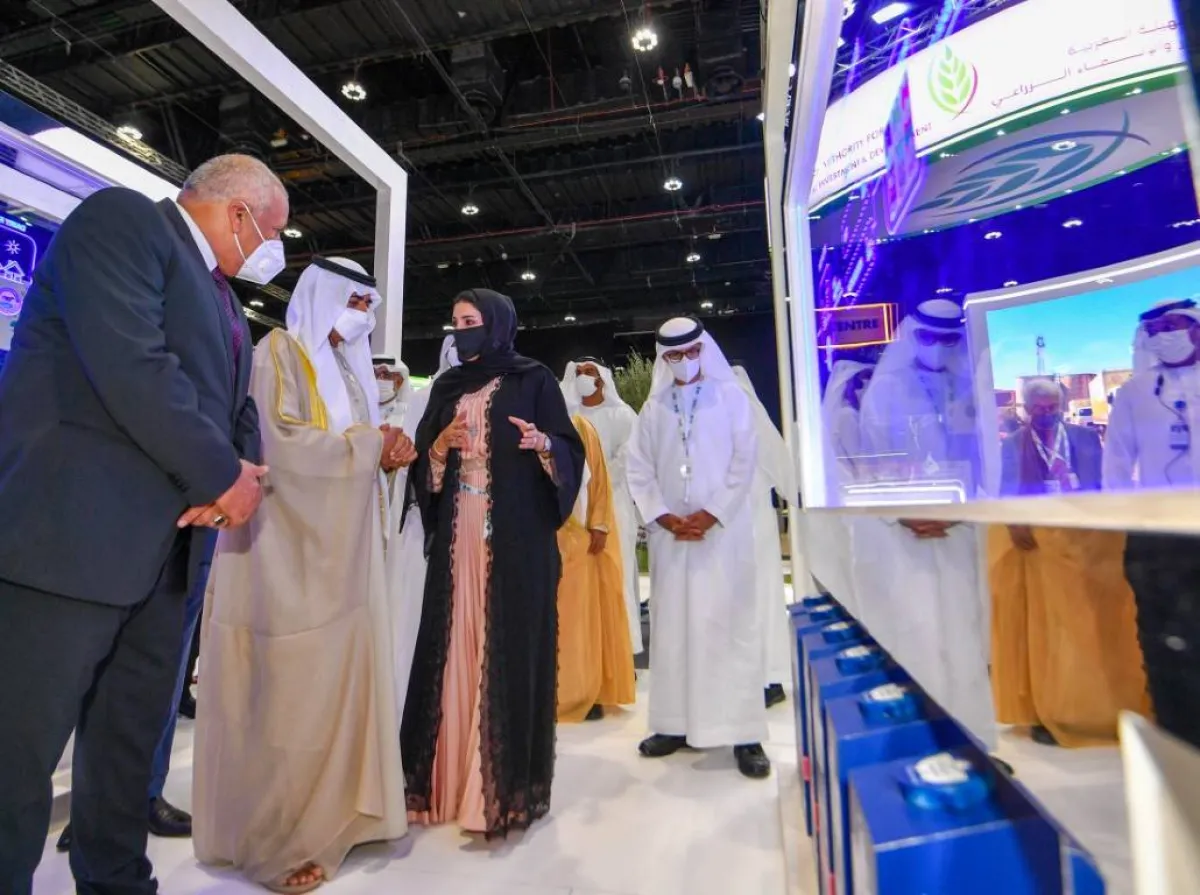 معرض أبوظبي للتمور يعتبر بوصلة مهرجانات التمور العربية. الصورة من "وام"