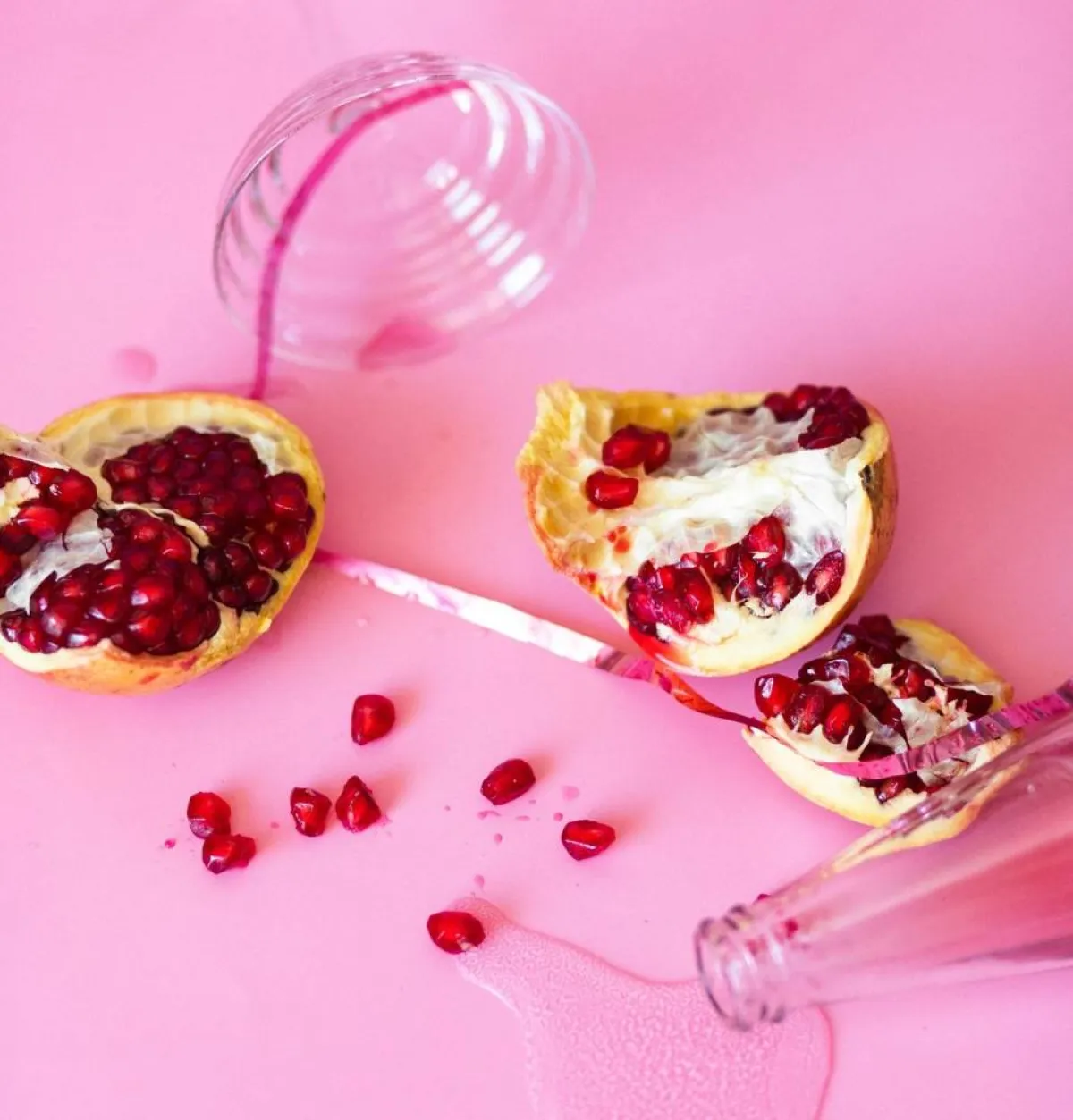 صورة لعصير الرمان