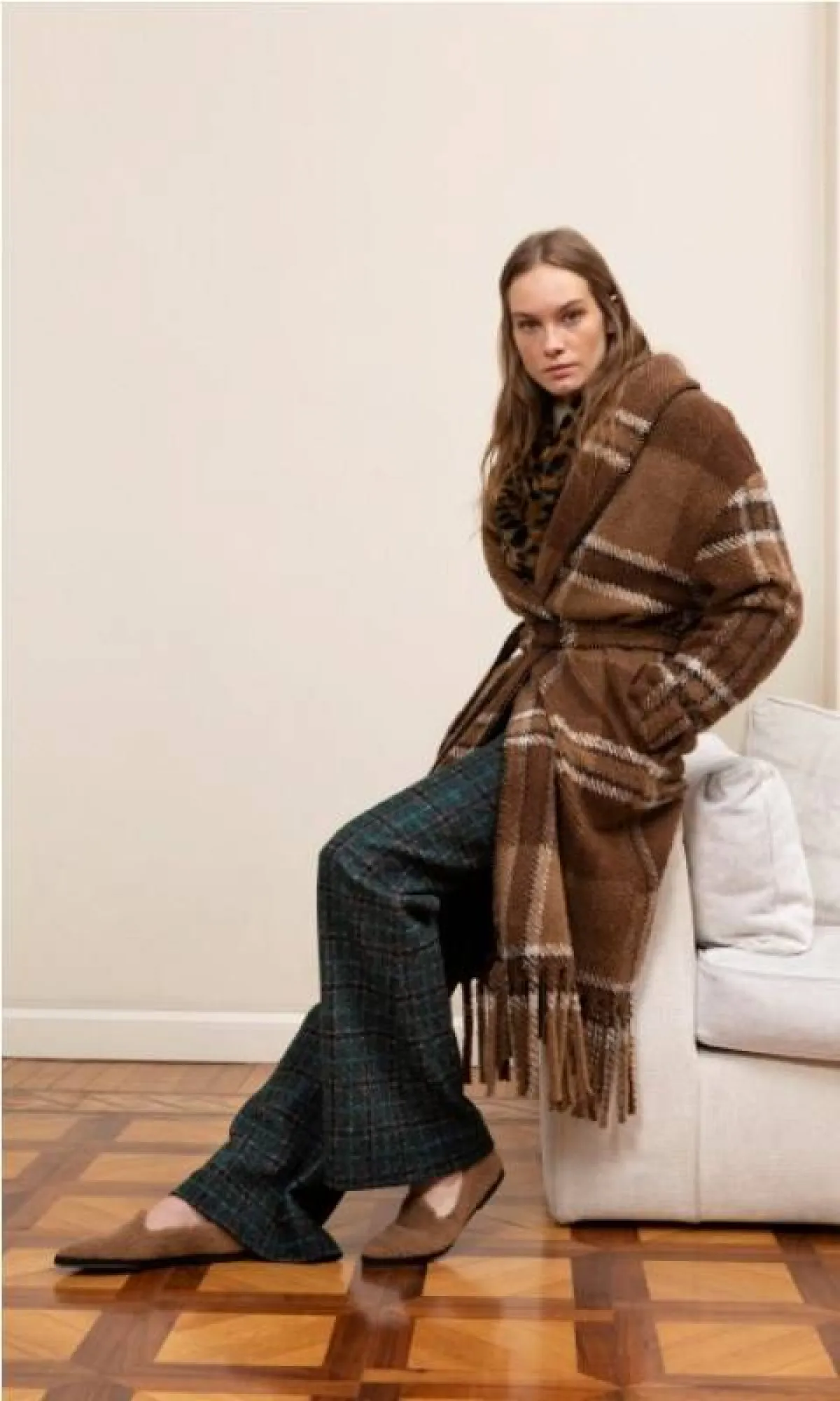 جاكيت مزيّن بشراشيب من كريستيان بيلليزاري Christian  Pellizzari