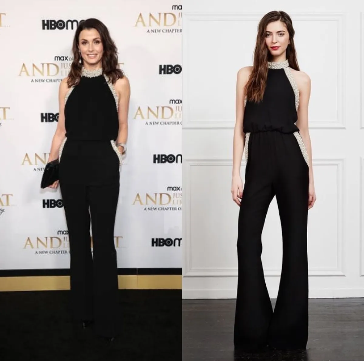 بريدجت مويناهان ارتدت فستاناً كحليً طويلاً