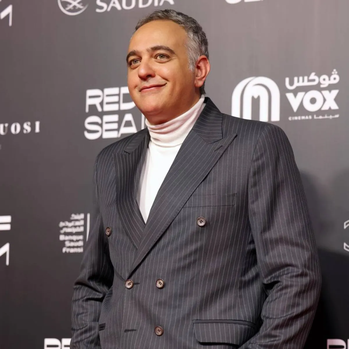 محمد حفظي من السجادة الحمراء للمهرجان - الصورة من حساب المهرجان على فيسبوك