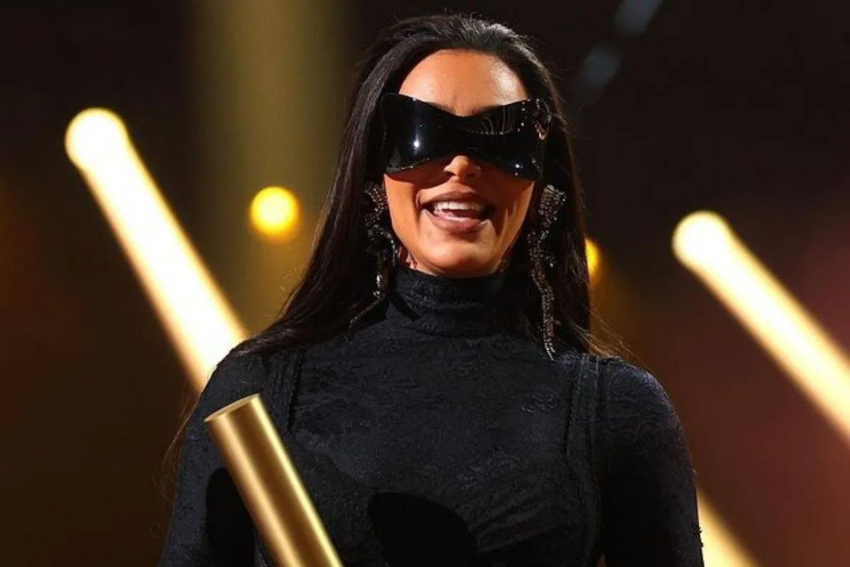 كيم كاردشيان في الحفل- الصورة من حساب NBC على إنستغرام