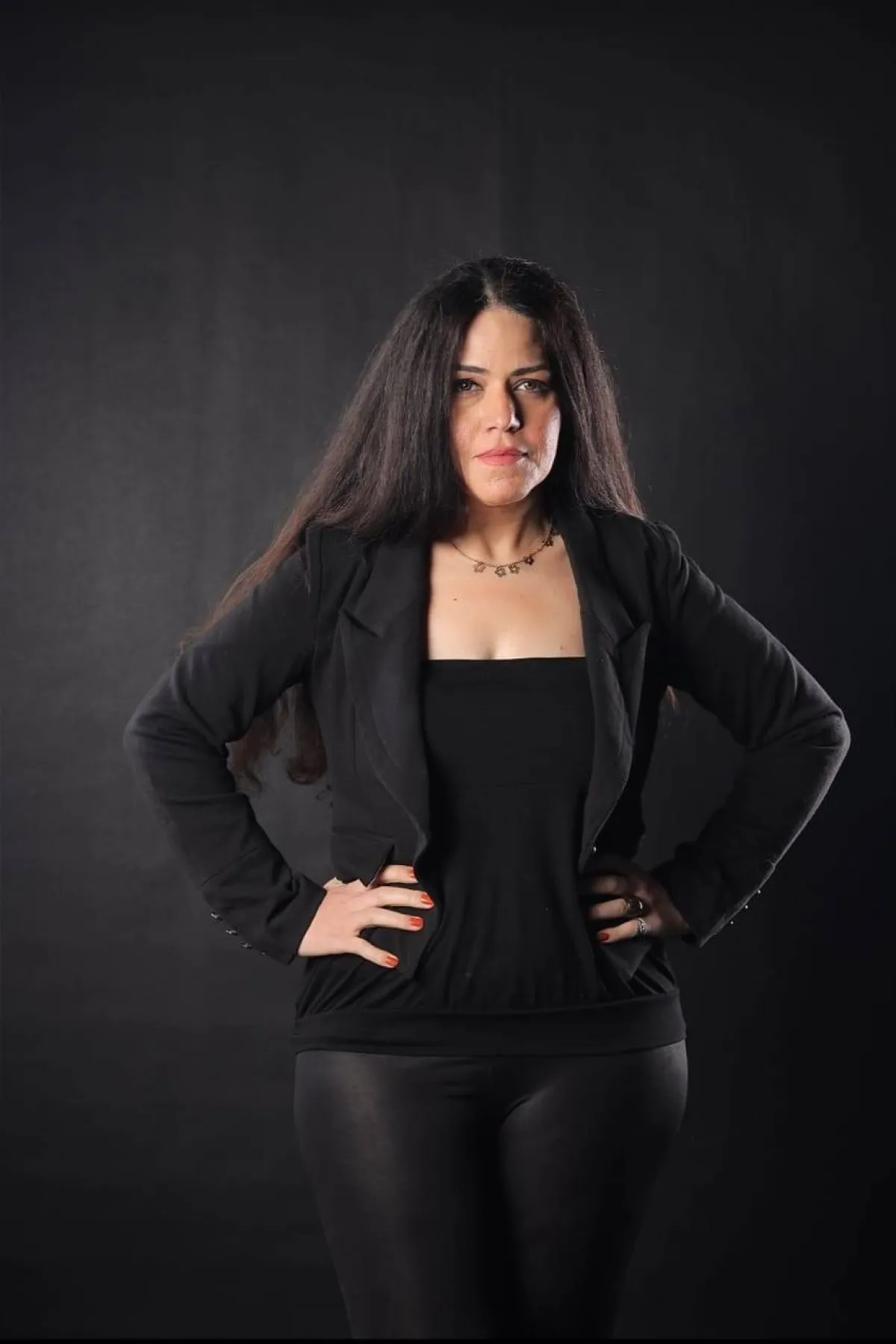 المخرجة نيفين شلبي - الصورة من المسؤول الإعلامي للمهرجان