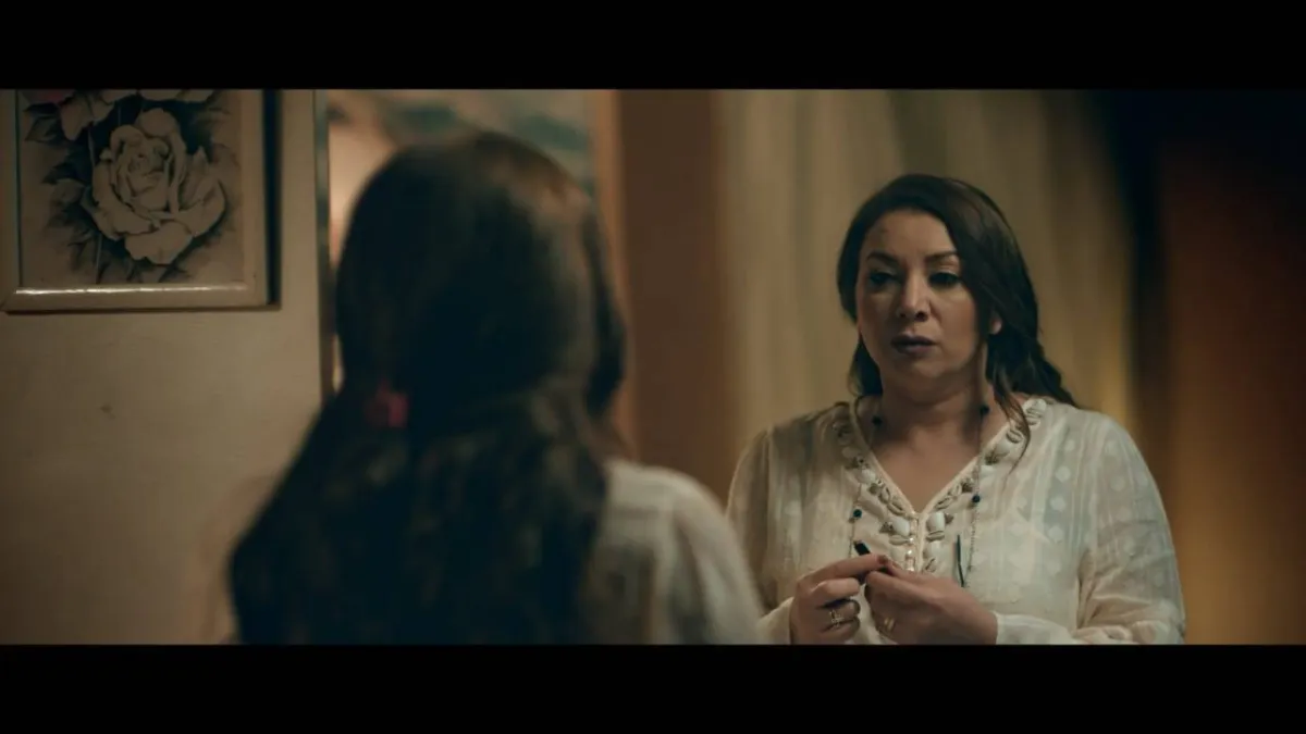 انتصار في فيلم النهاردة يوم جميل - الصورة من المسؤول الإعلامي للمهرجان