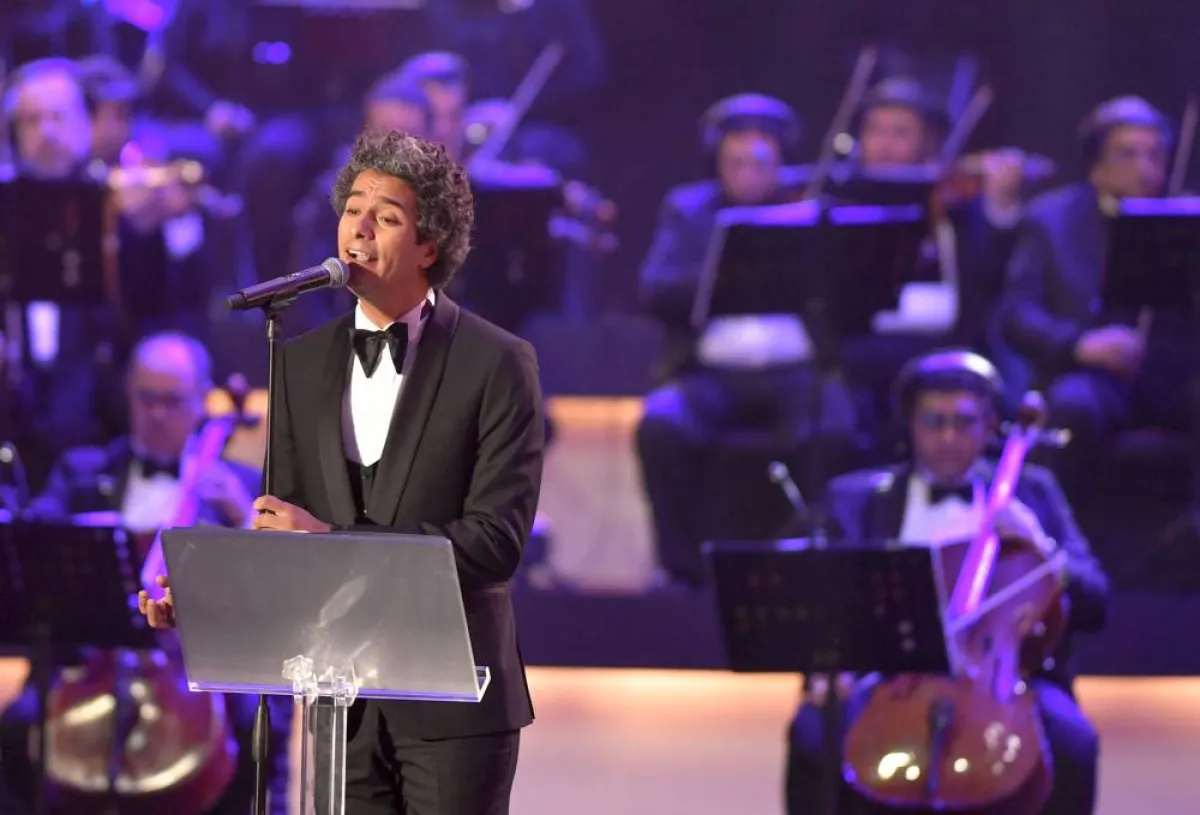 محمد محسن على مسرح محمد عبده- الصور خاصة بـ"سيدتي"- تصوير- بشير صالح