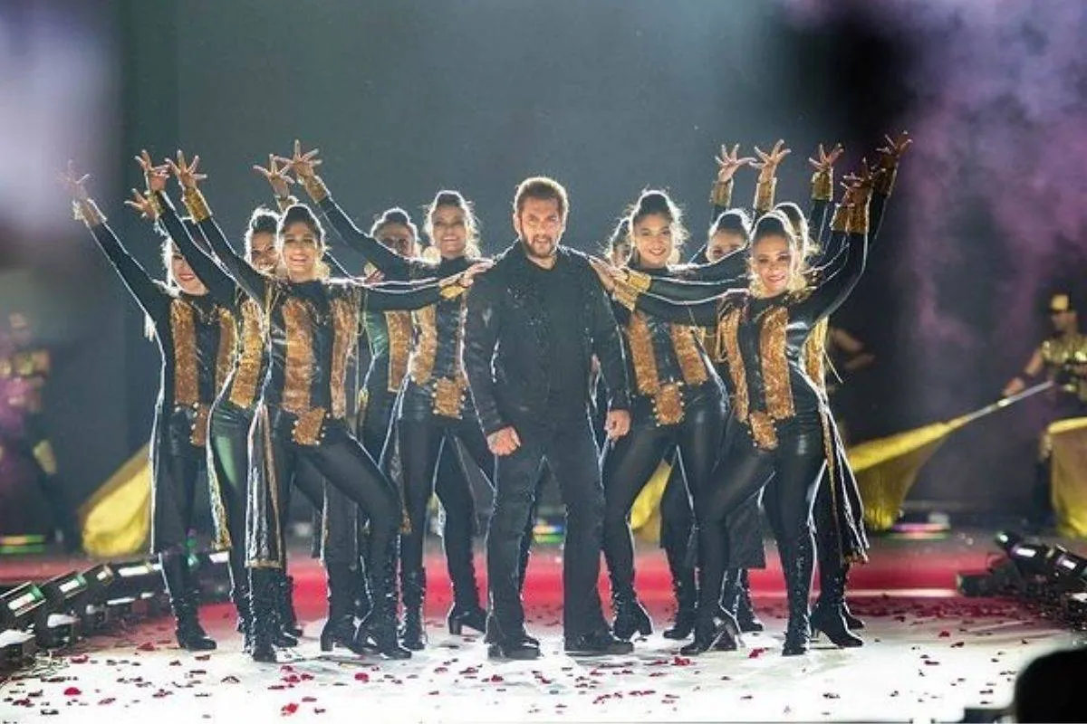 سلمان خان في حفله بموسم الرياض- الصورة من حساب Riyadh Season على إنستغرام