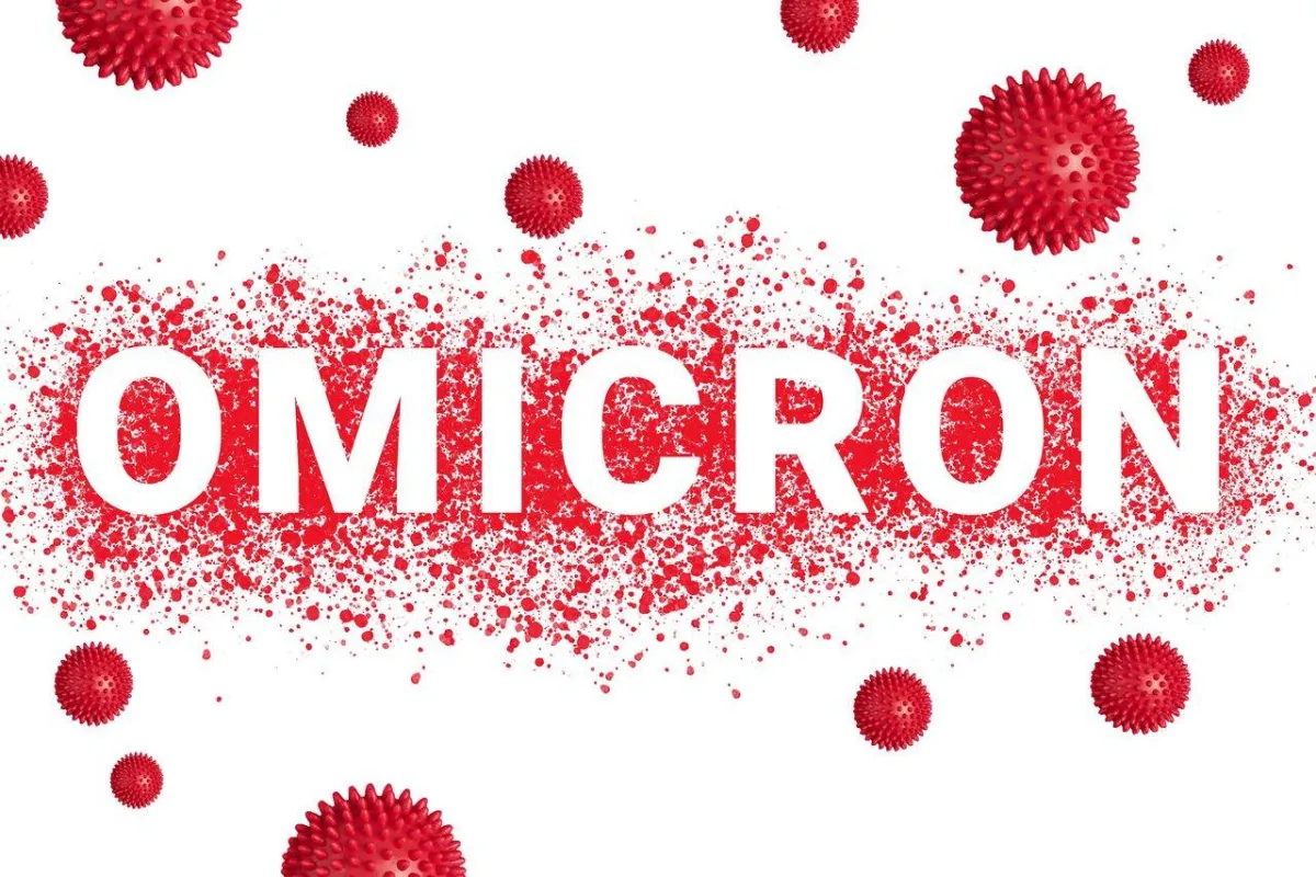 صورة لمتحور أوميكرون