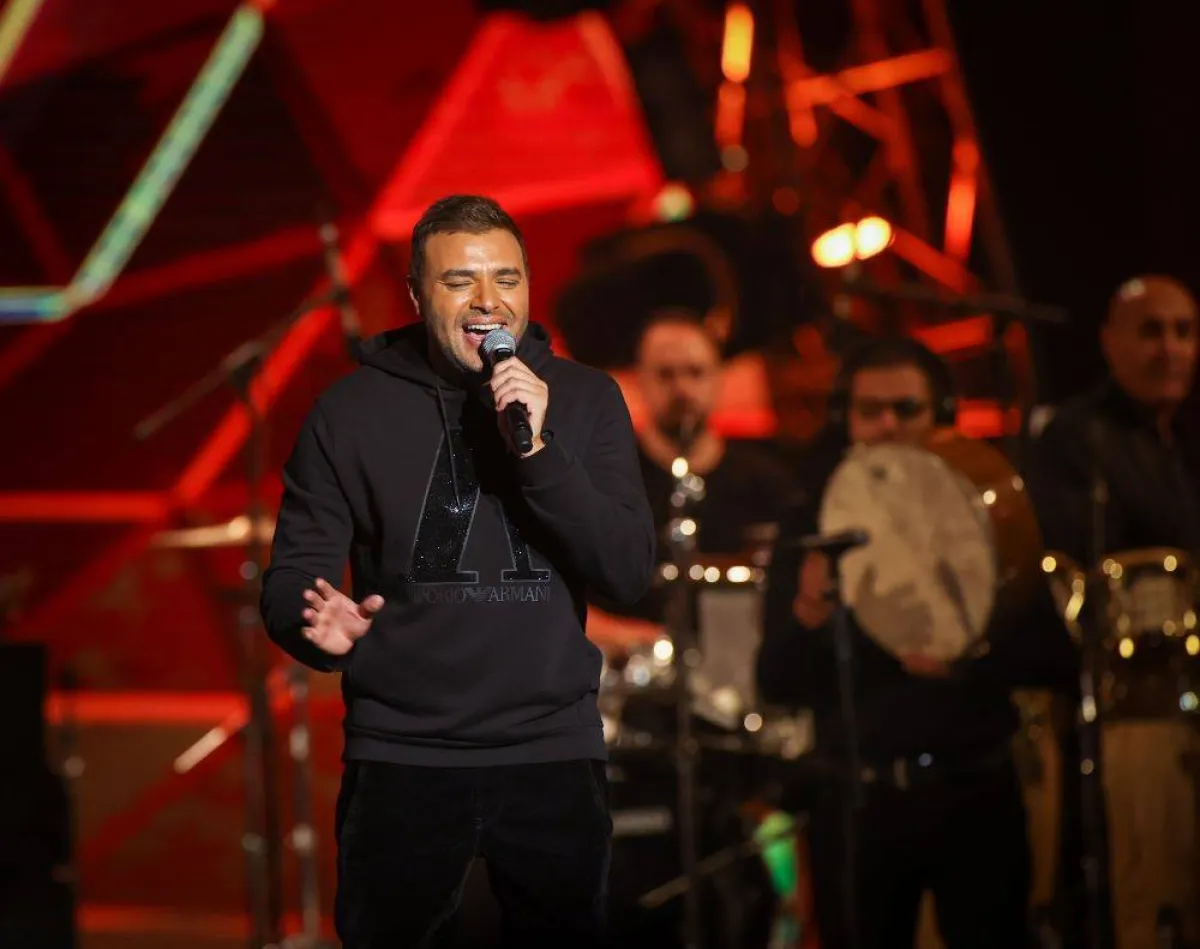 رامي صبري في حفلات موسم الرياض - الصورة من المركز الإعلامي لبنش مارك