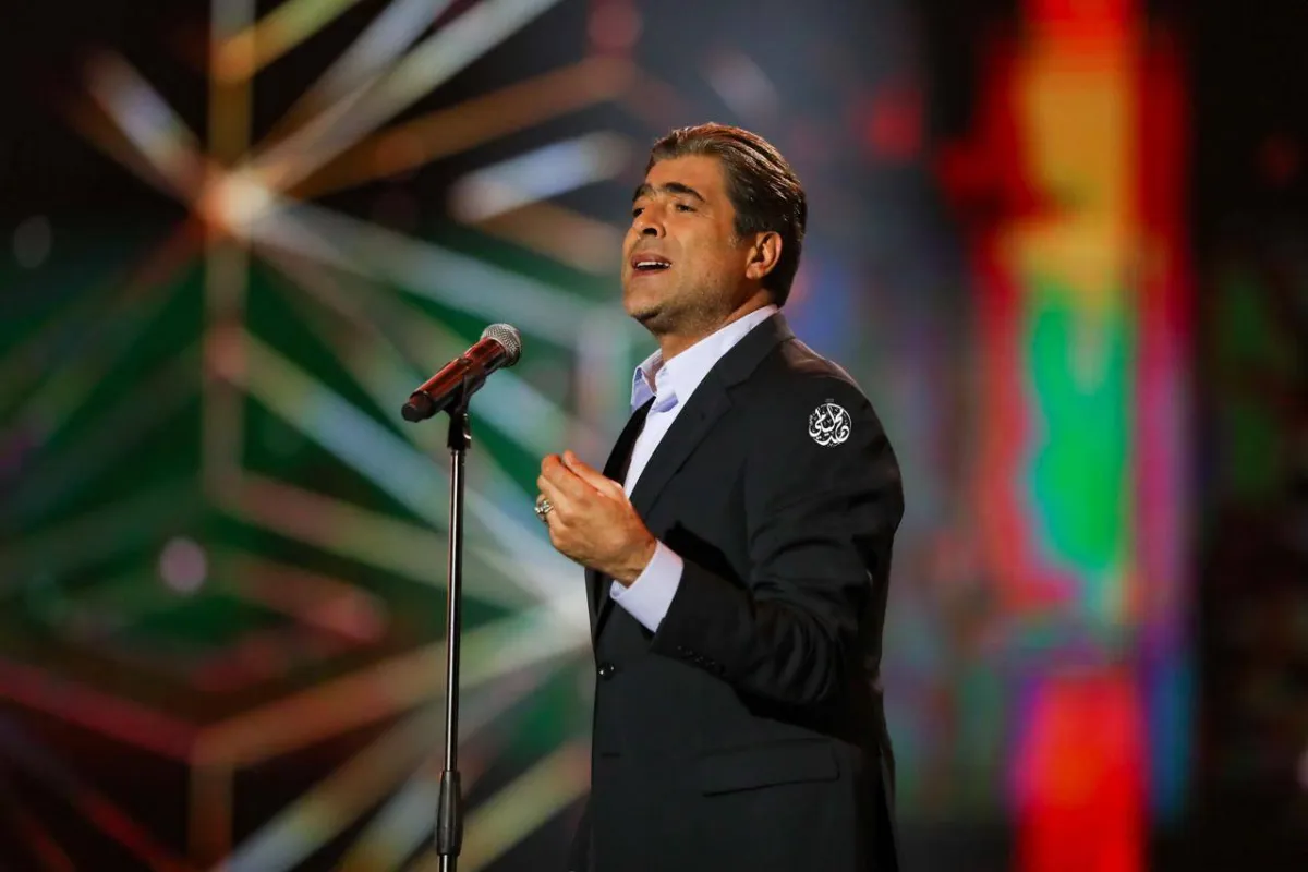 وائل كفوري من حفله في موسم الرياض - الصورة من المركز الإعلامي لروتانا