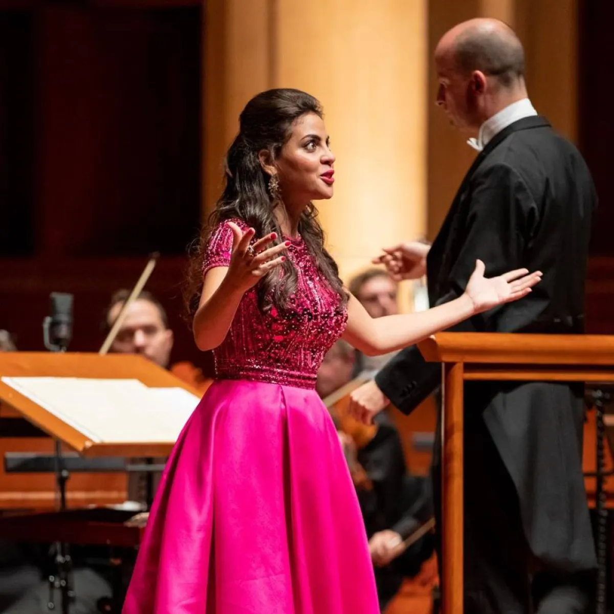 السوبرانو العالمية فاطمة سعيد 