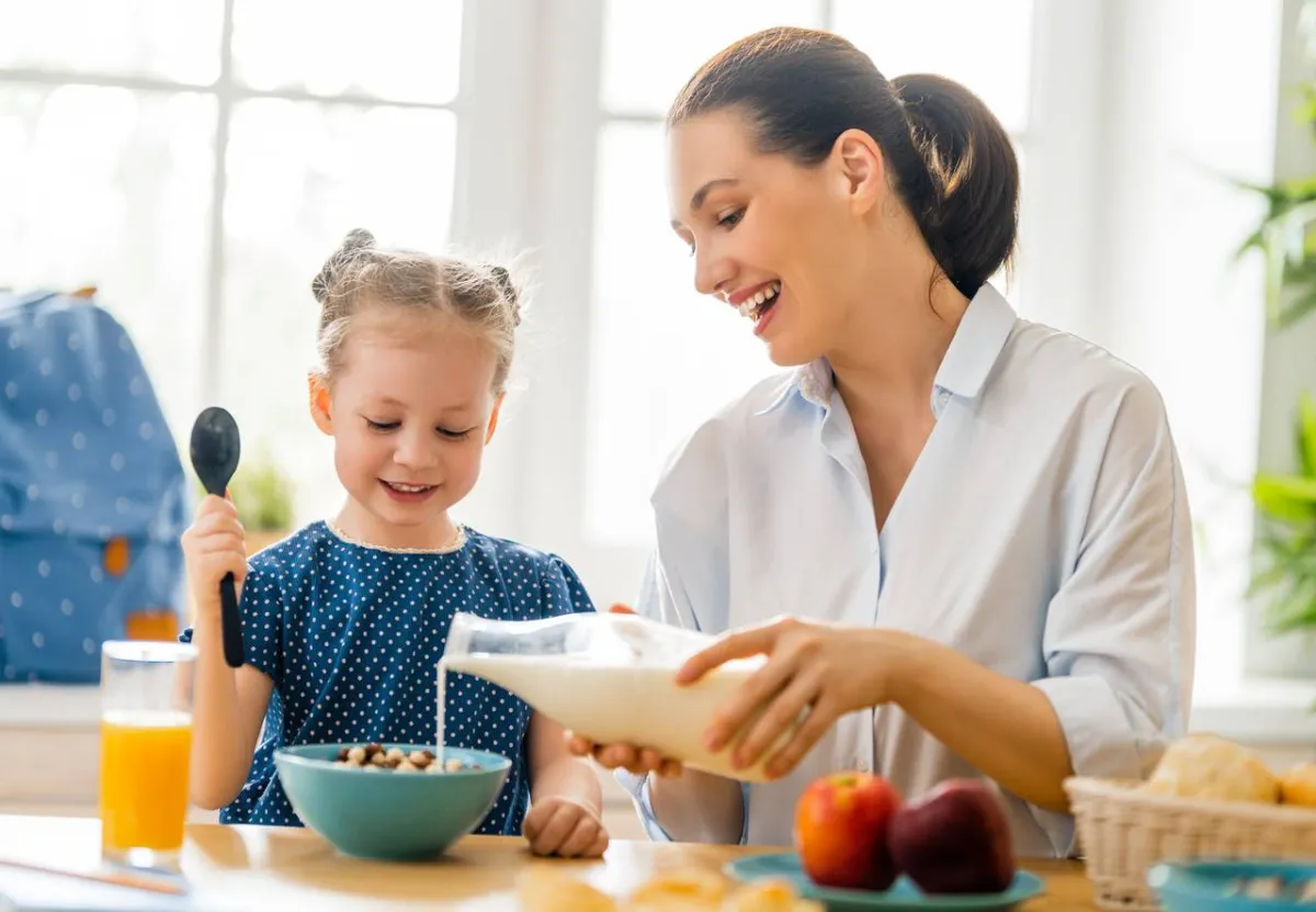 صورة لأم وطفلتها