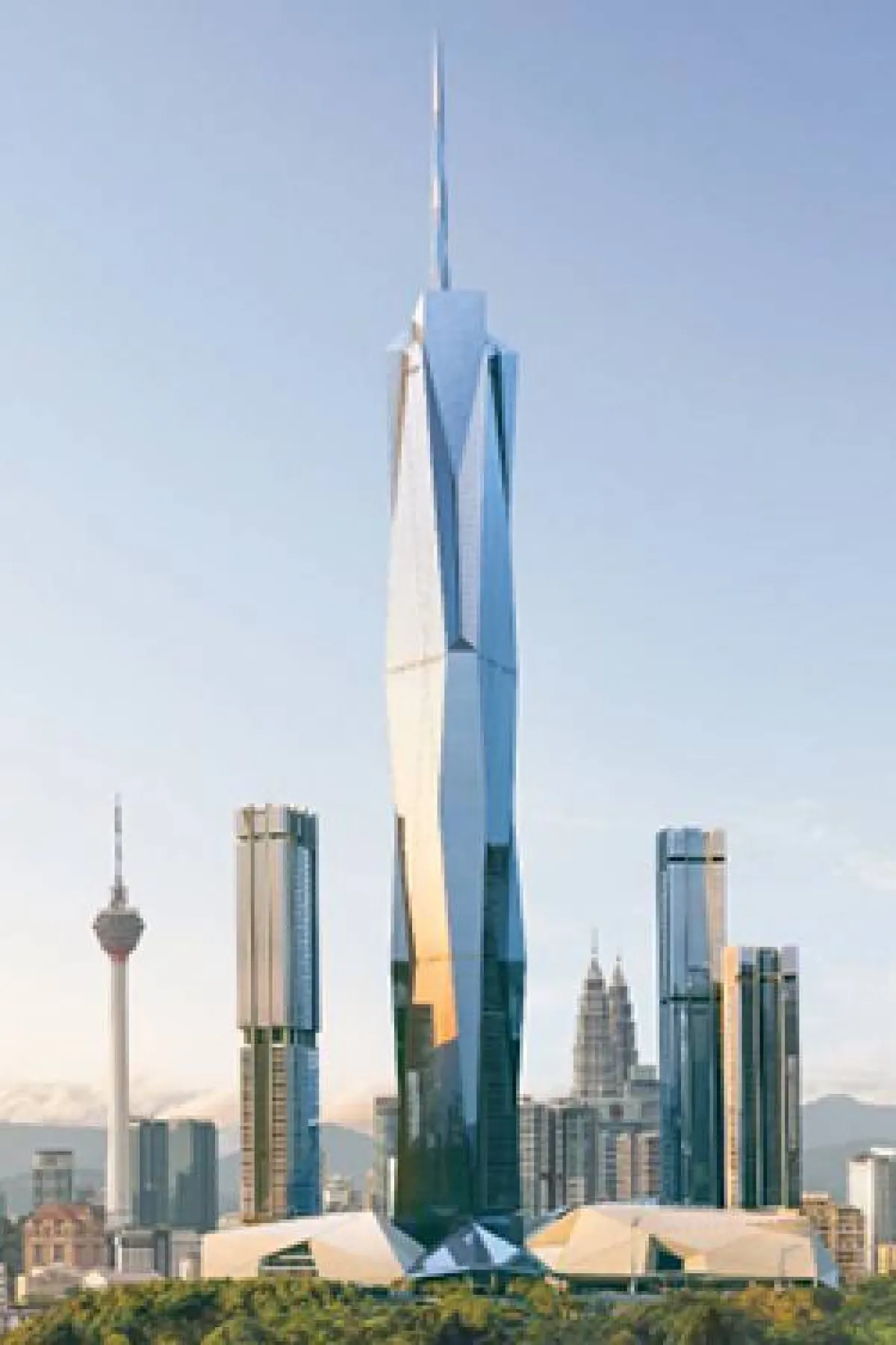 ميرديكا 118 يقترب ليكون أطول مبنى في العالم