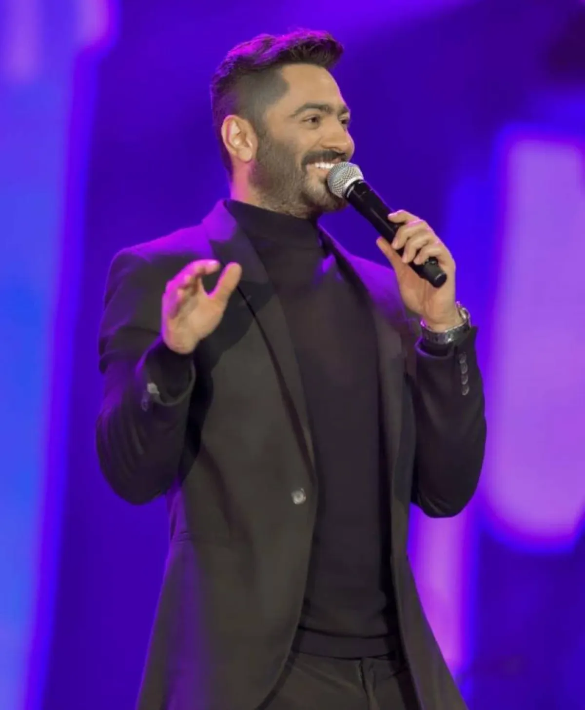 تامر حسني  - الصورة من حساب تامر على انستغرام