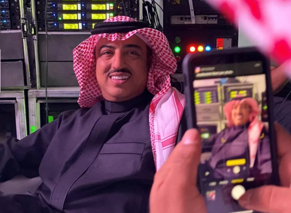 أصيل ابو بكر - الصورة من انستقرام الفنان