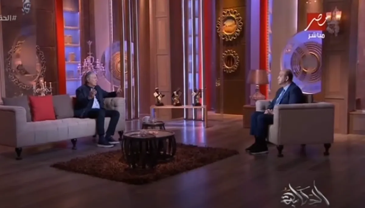 مصطفى فهمي خلال استضافته في برنامج الحكاية - الصورة نقلا عن حساب برنامج الحكاية على يوتيوب