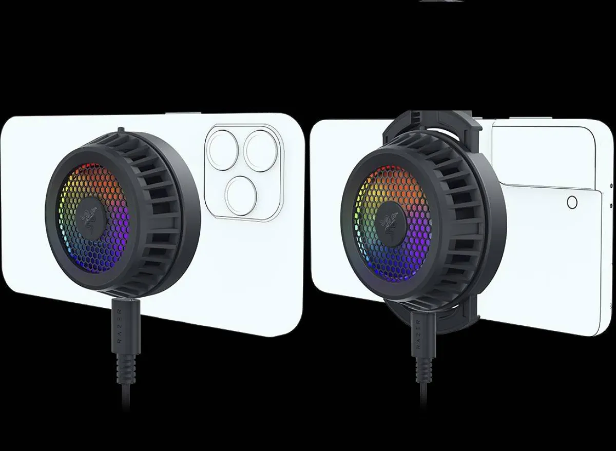 صورة لمبرد الهواتف الذكية على آيفون وأندرويد