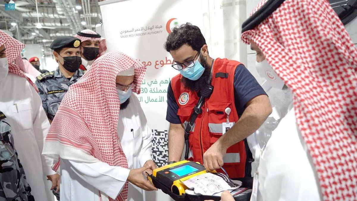 تم تركيب 15 جهاز في عدة أماكن بالحرم المكي