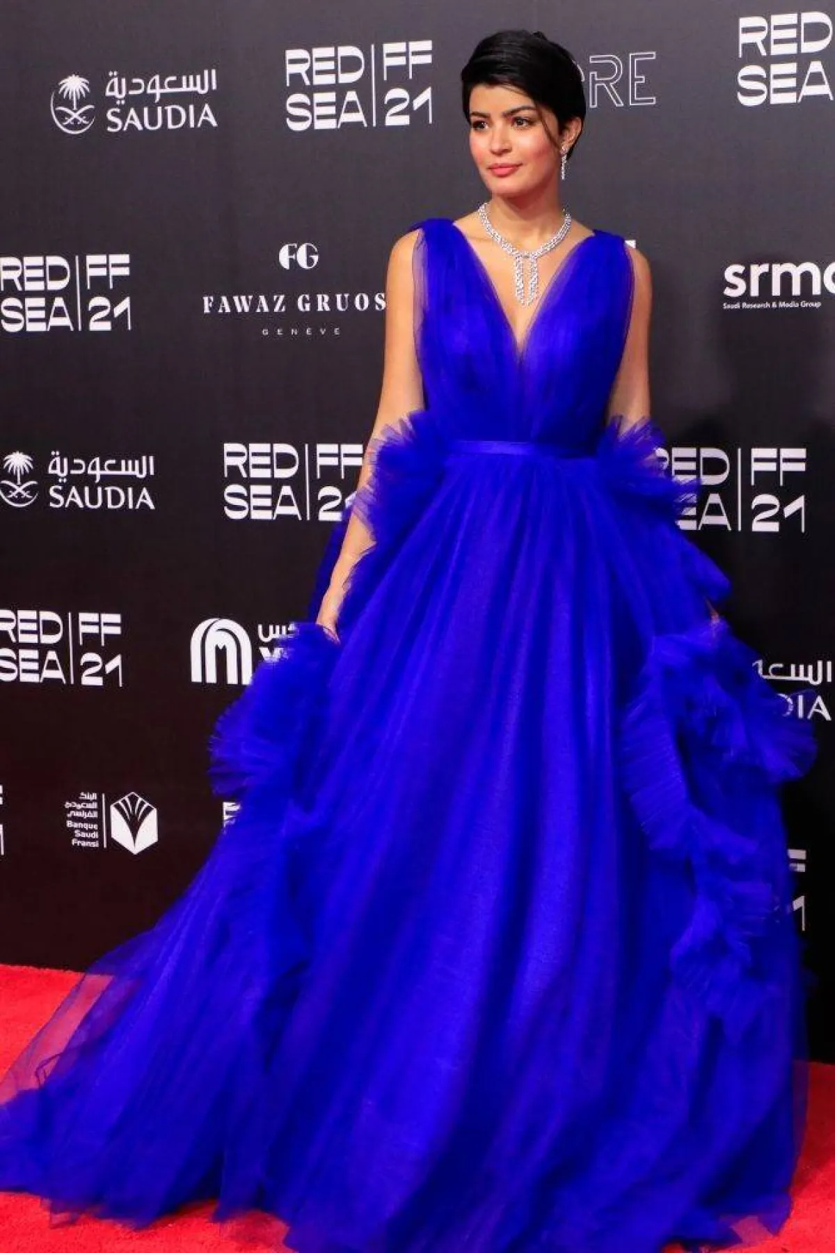 صورة تظهر أزياء الفنانة ميلا الزهراني