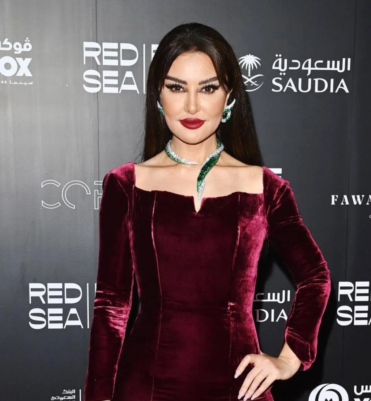 ميساء مغربي-الصورة من حساب Red Sea Int. Film Festival على انستغرام