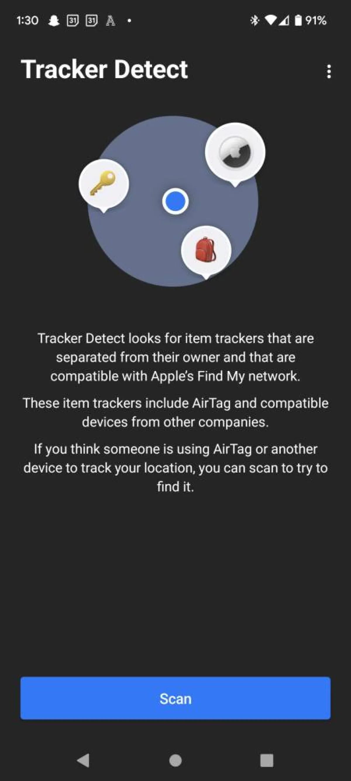 صورة تطبيق Tracker Detect