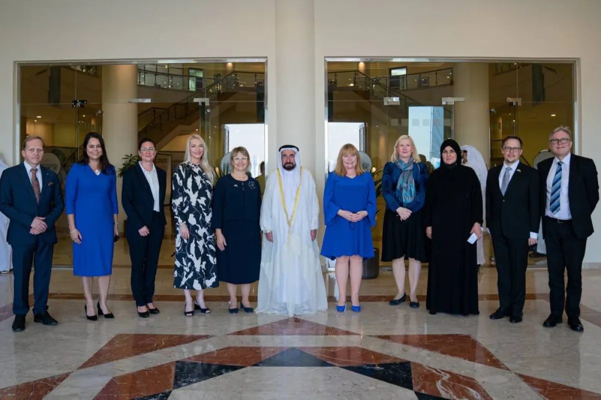 حاكم الشارقة يفتتح مبنى أكاديمية الشارقة للتعليم - الصورة من حساب المكتب الإعلامي لحكومة الشارقة على تويتر